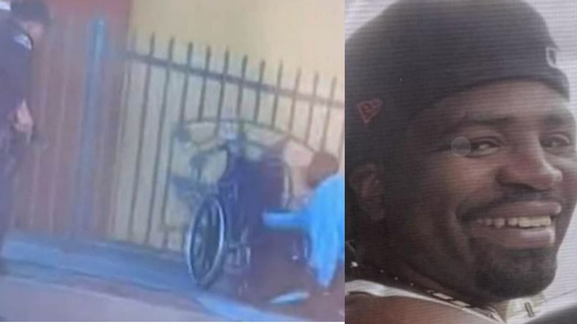 Police kill Anthony Lowe Jr., a double amputee in Los Angeles (Image via MikeSington and rafaelshimunov/Twitter)