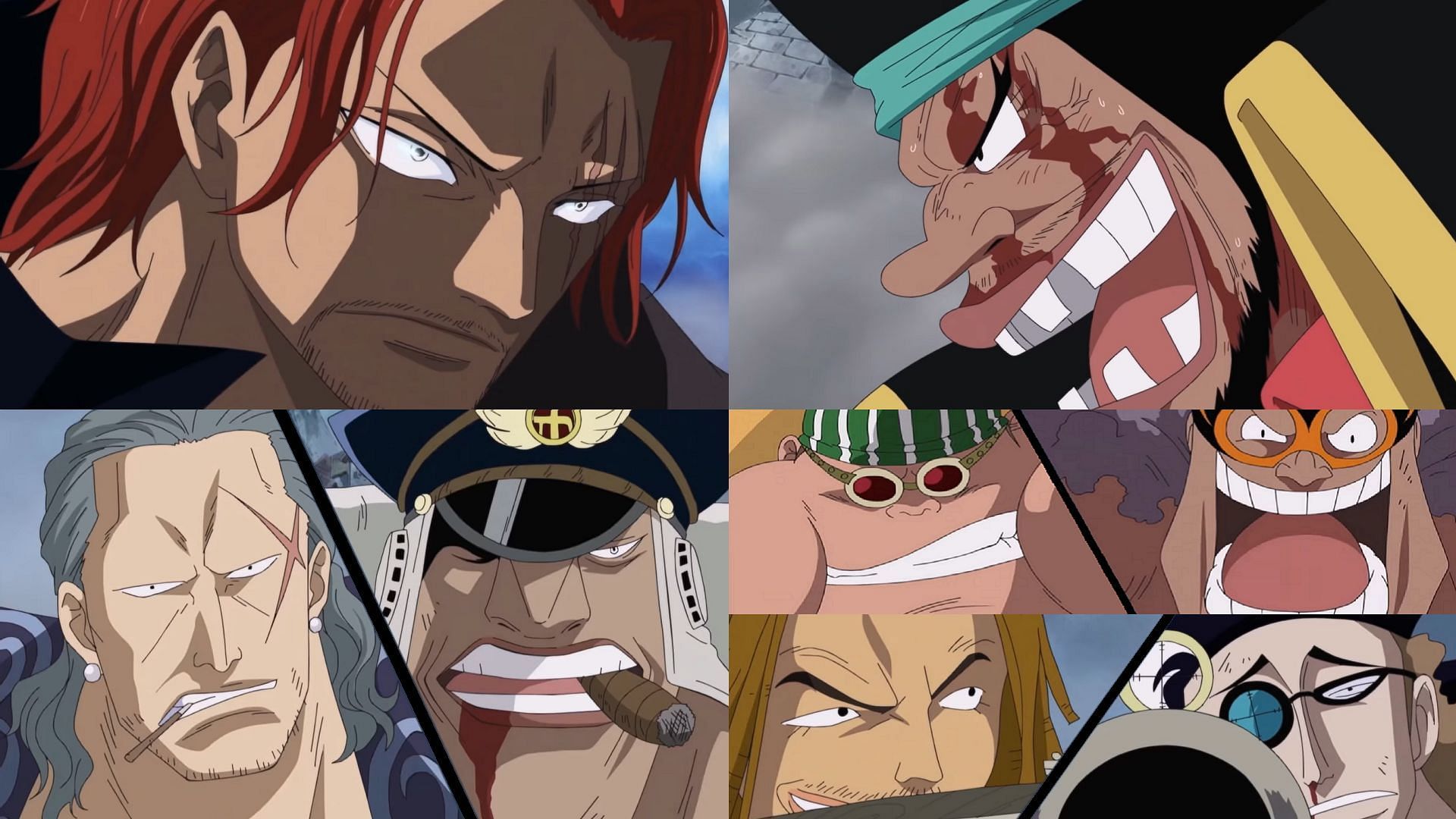 Red Hair Pirates and Blackbeard Pirates have a score to settle (Image via Toei Animation, One Piece)