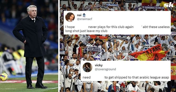 “Get shipped to that Arabic league”, “Leave my club” – Real Madrid fans want 27-year-old sold after ‘useless’ display in Atletico draw