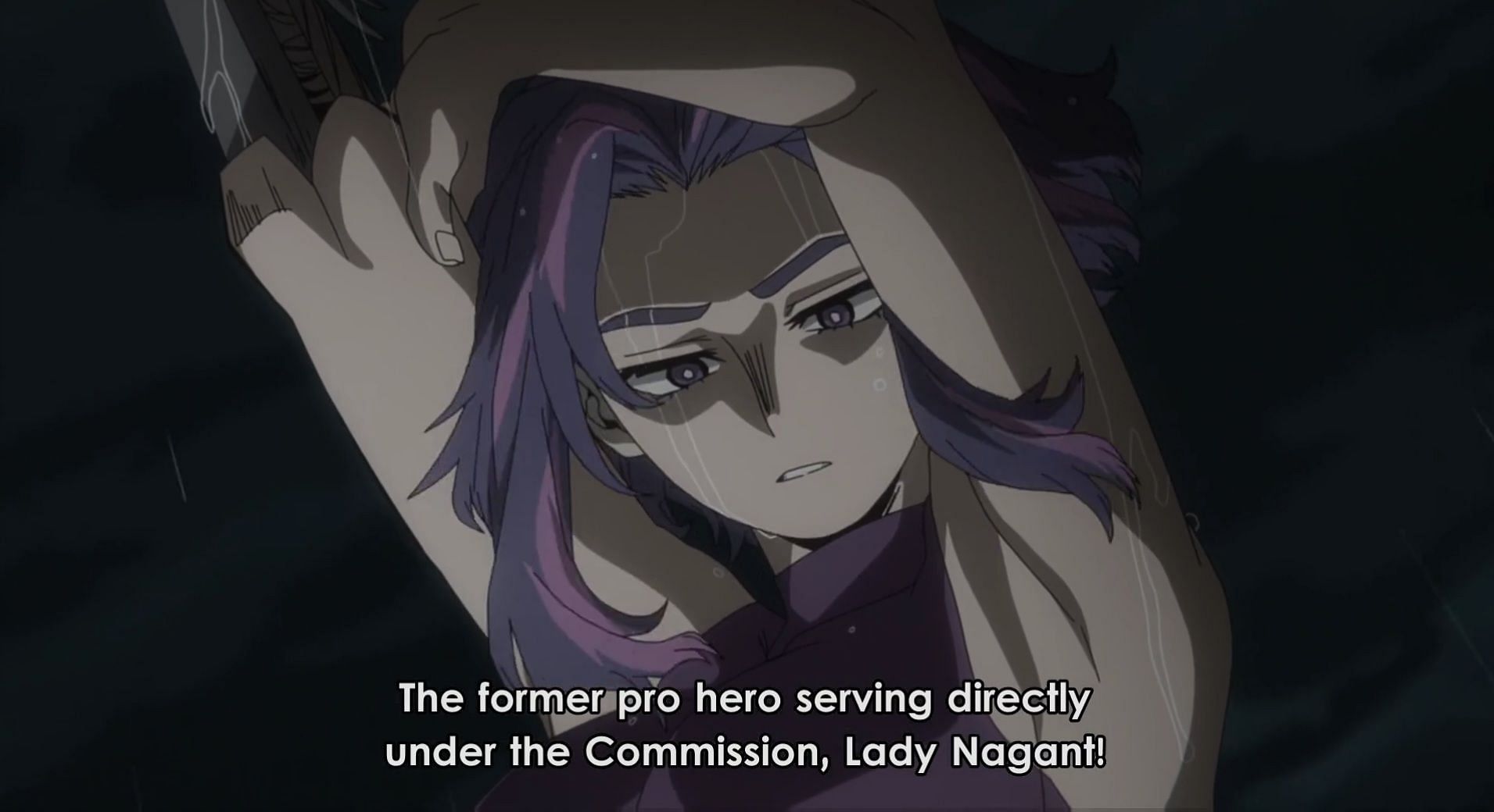 Lady Nagant as seen in My Hero Academia season 6 episode 20 (Image via Studio Bones)