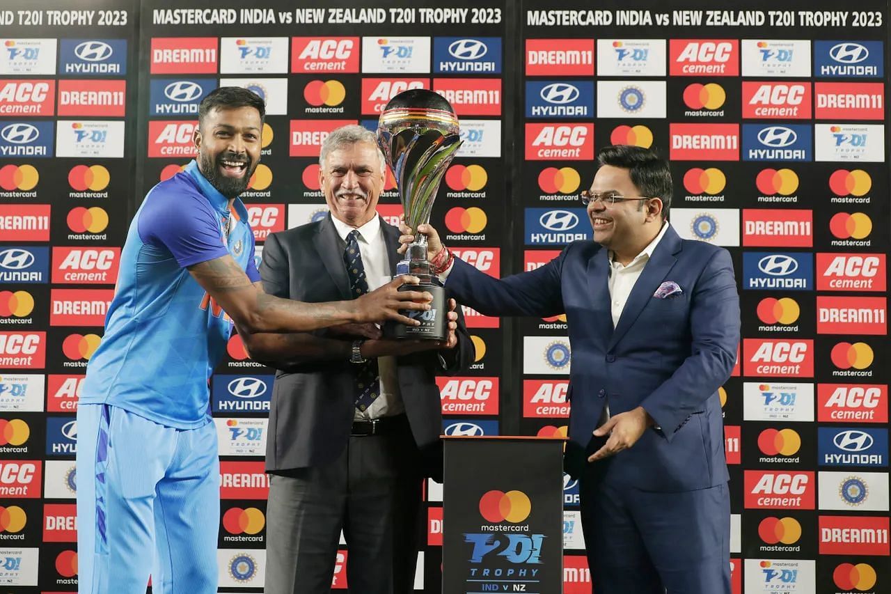 Hardik Pandya led India to a series win against New Zealand (Image: BCCI)