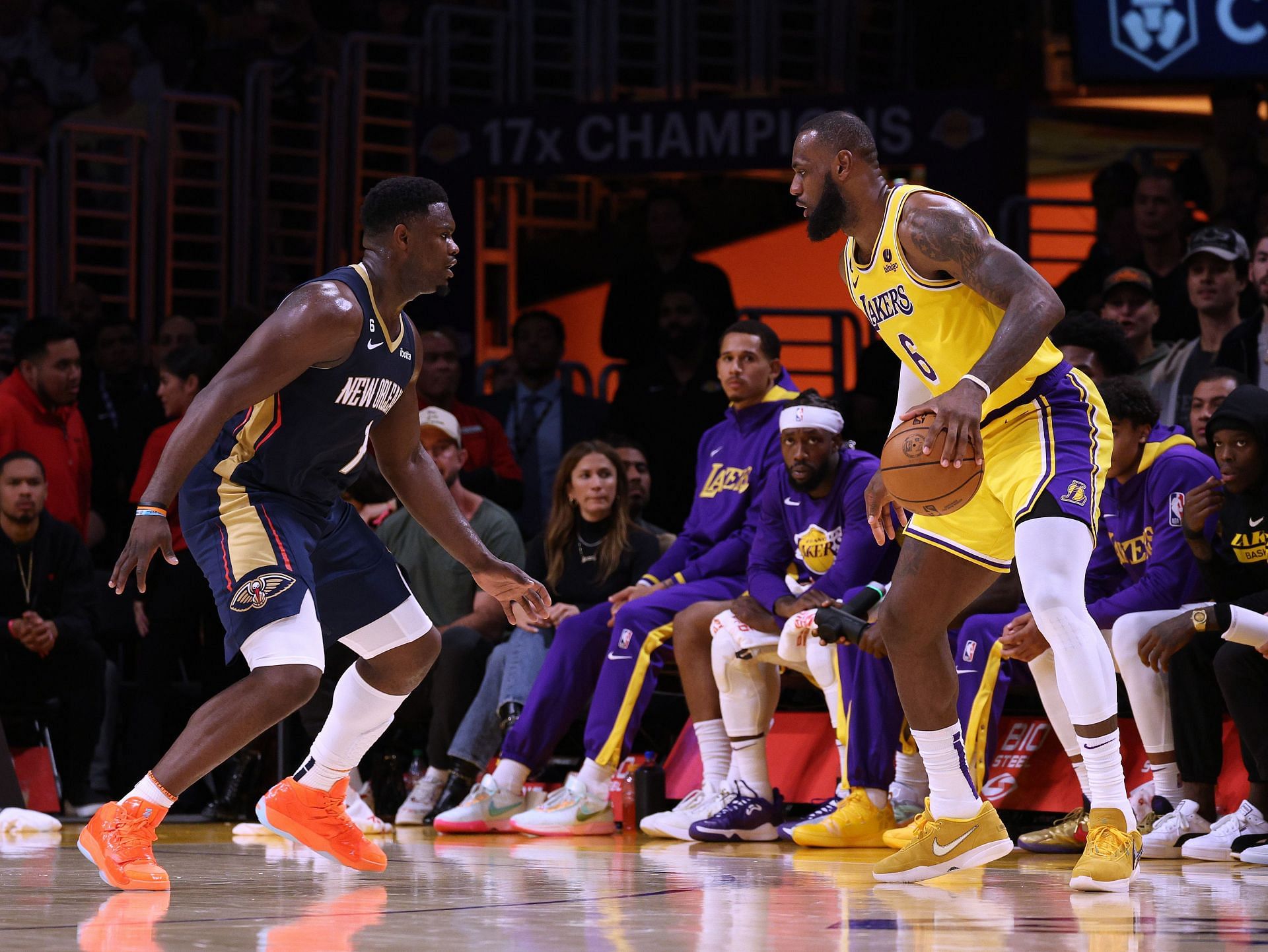 Both LeBron James and Zion Williamson have dealt with injury problems (Image via Getty Images)
