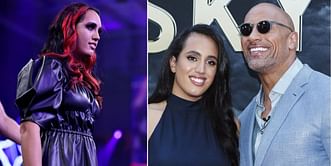 WWE seemingly change up The Rock's daughter's ring name