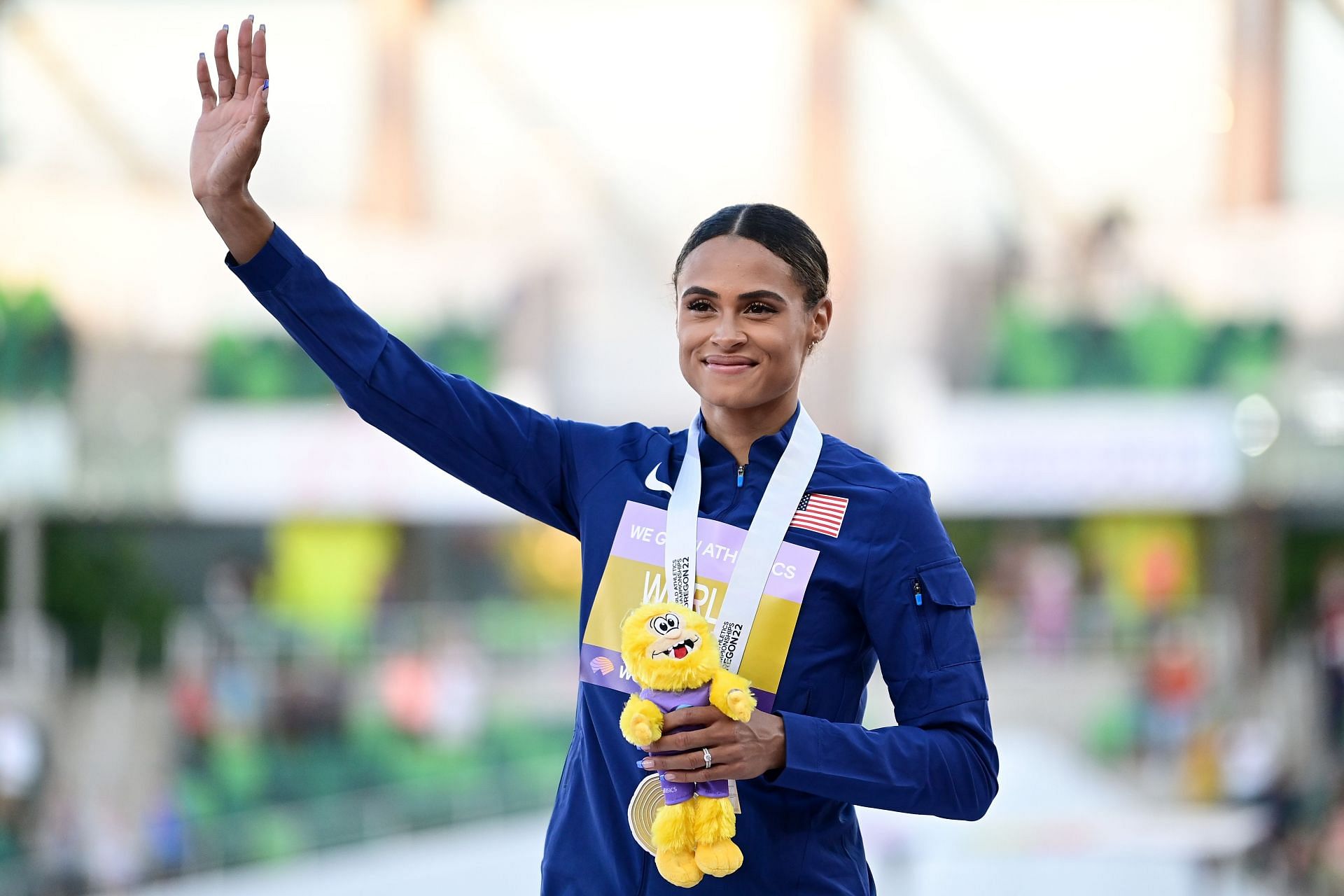 Sydney at the World Athletics Championships Oregon22