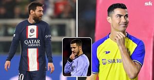 "Two GOATs you say? No way" - When Eden Hazard emphatically settled Cristiano Ronaldo vs Lionel Messi debate