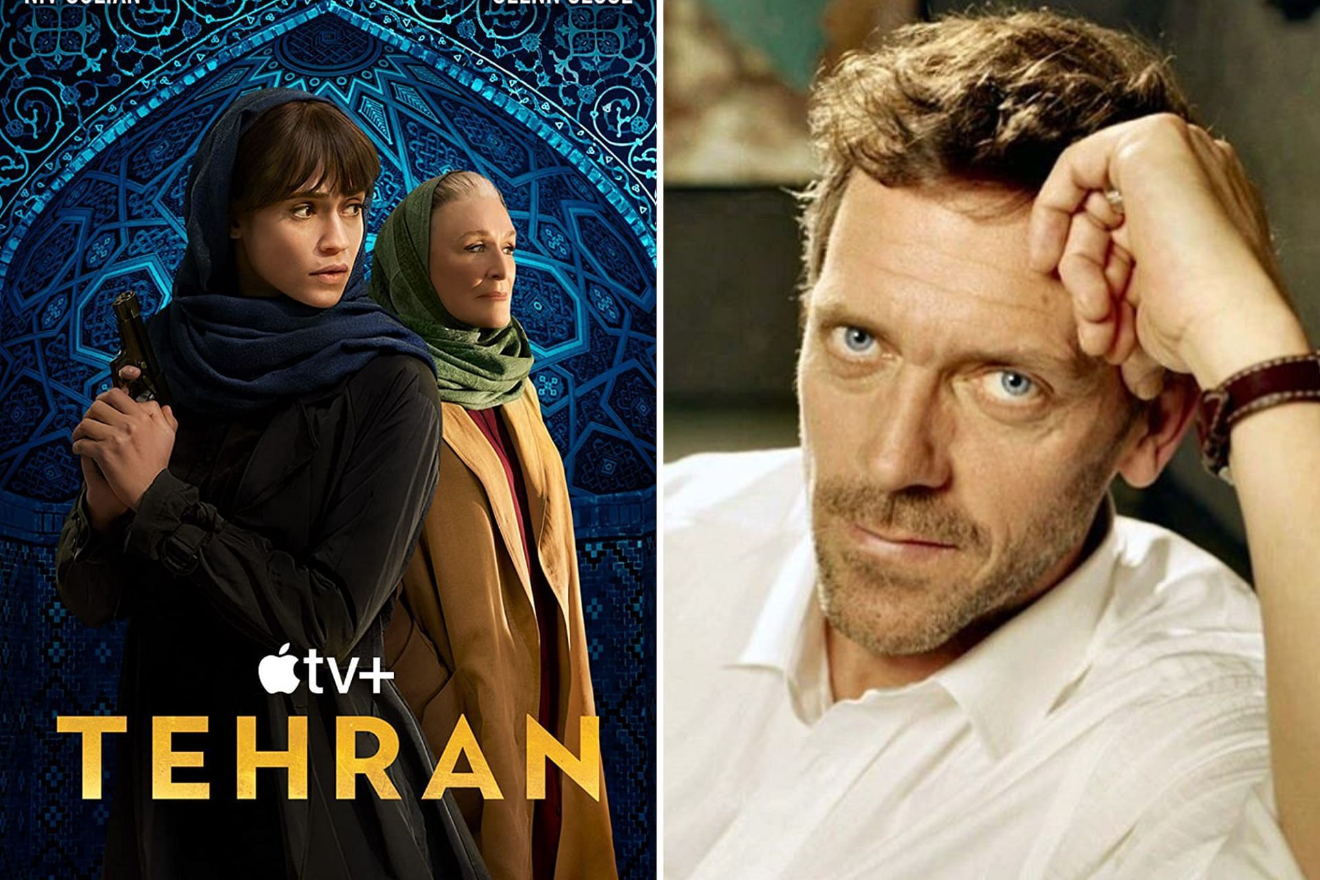 Hugh Laurie Joins Tehran for Season 3 (Image via IMDb and Instagram/@hughlaurieofficial)