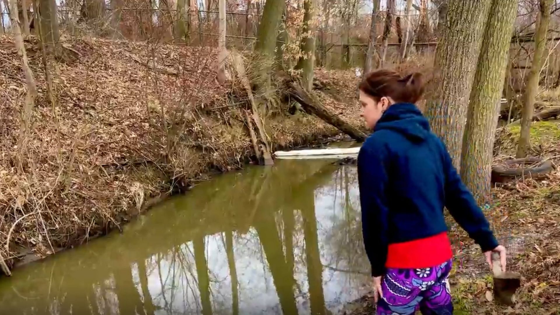 Video of contaminated water in East Palestine, Ohio leaves Louisville residents concerned (Image via nicksortor/Twitter)