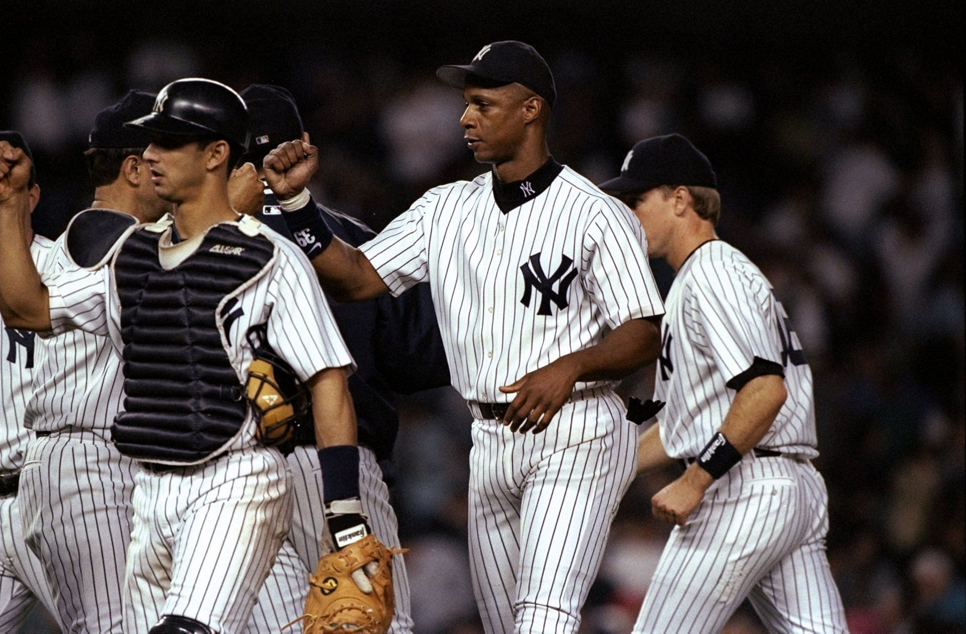 Darryl Strawberry: 28 May 1998: Darryl Strawberry #31 of the New York Yankees in action during a game against the Boston Red Sox at Yankee Stadium in Bronx, New York. The Yankees defeated the Red Sox 8-3. Mandatory Credit: Ezra C. Shaw /Allsport