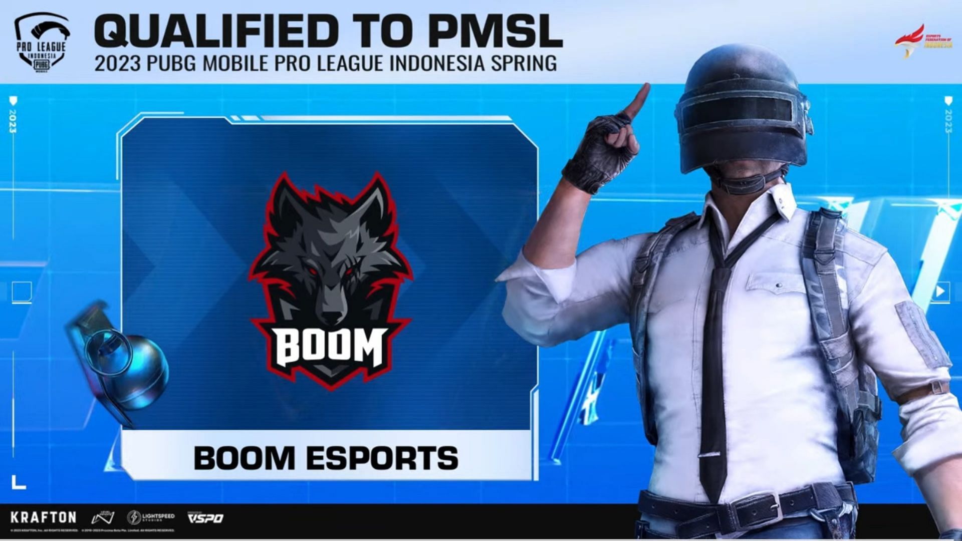 Boom Esports won PMPL Indonesia and qualified for PMSL 2023 (Image via PUBG Mobile)