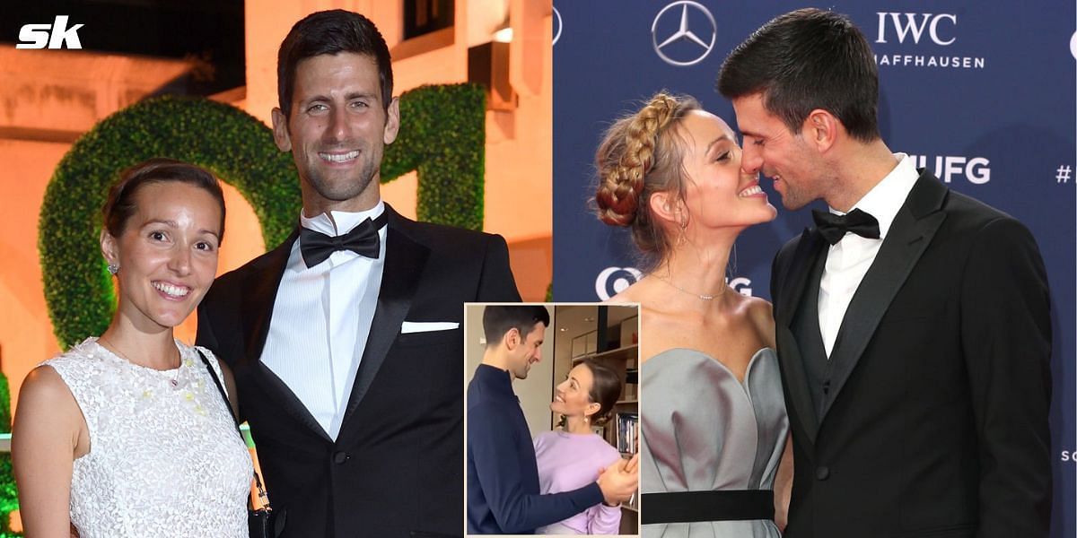 Watch Novak Djokovic And Overjoyed Wife Jelena Slow Dance To Celebrate The Serb Becoming The 4383