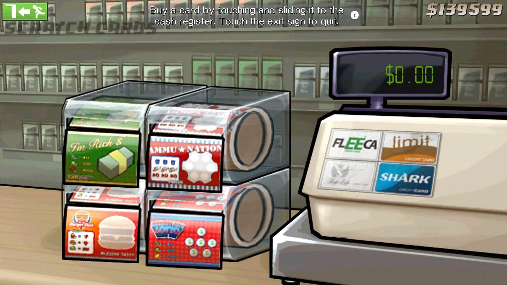 Scratch Cards, as they appear in the PSP port (Image via GTA Wiki)