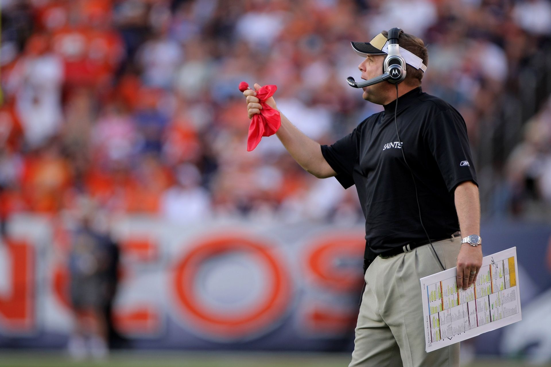 Broncos Cheerleader Turning Heads During Sean Payton's Debut - The