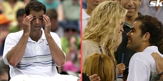 "I was groping for something to get me out of the negative space" - When Pete Sampras recalled reading a letter from his wife during a changeover