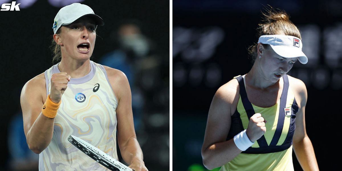 Iga Swiatek will face Barbora Krejcikova in the final of the Dubai Tennis Championships