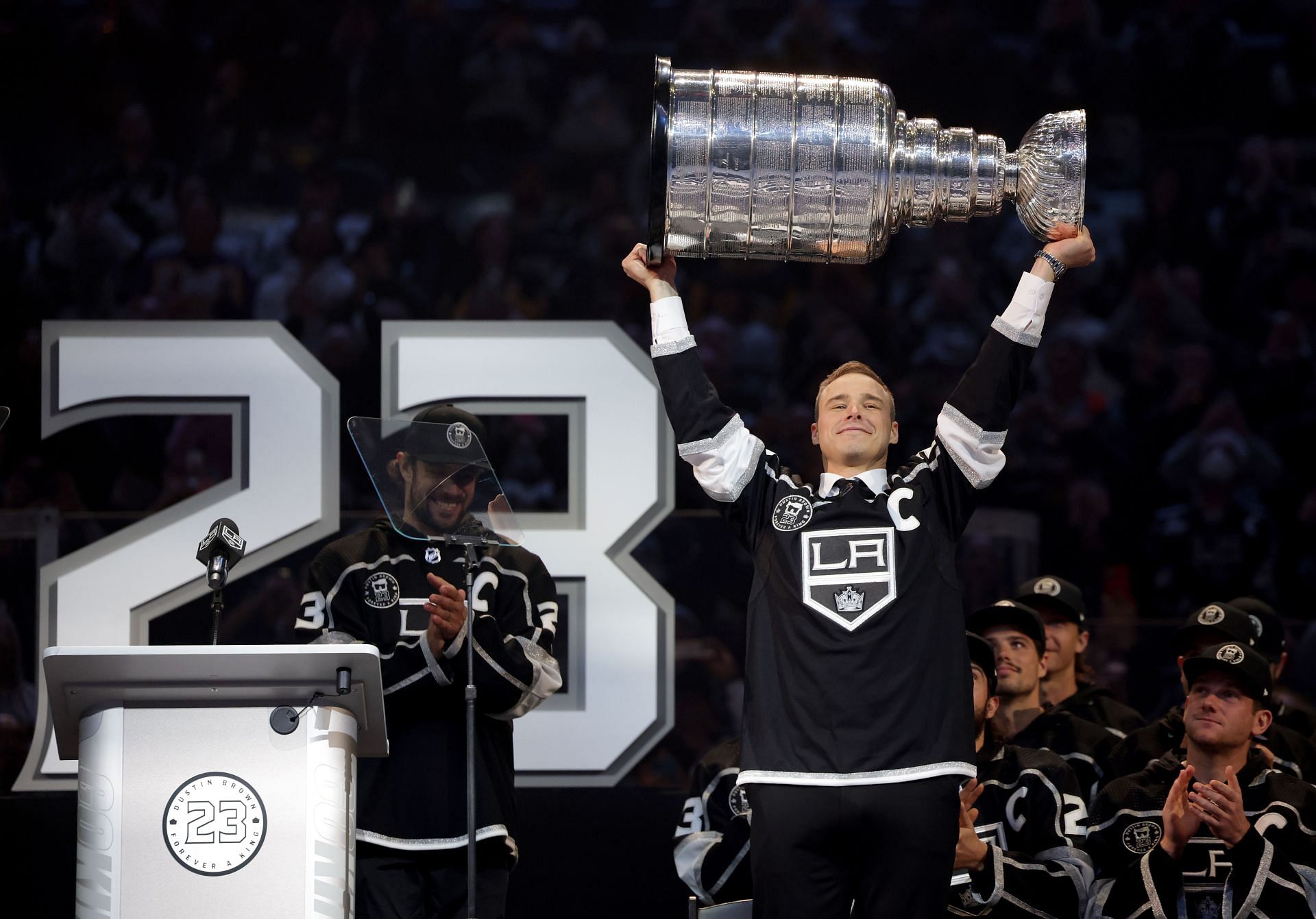 How many hat tricks has Dustin Brown scored? A look at the NHL icon's ...