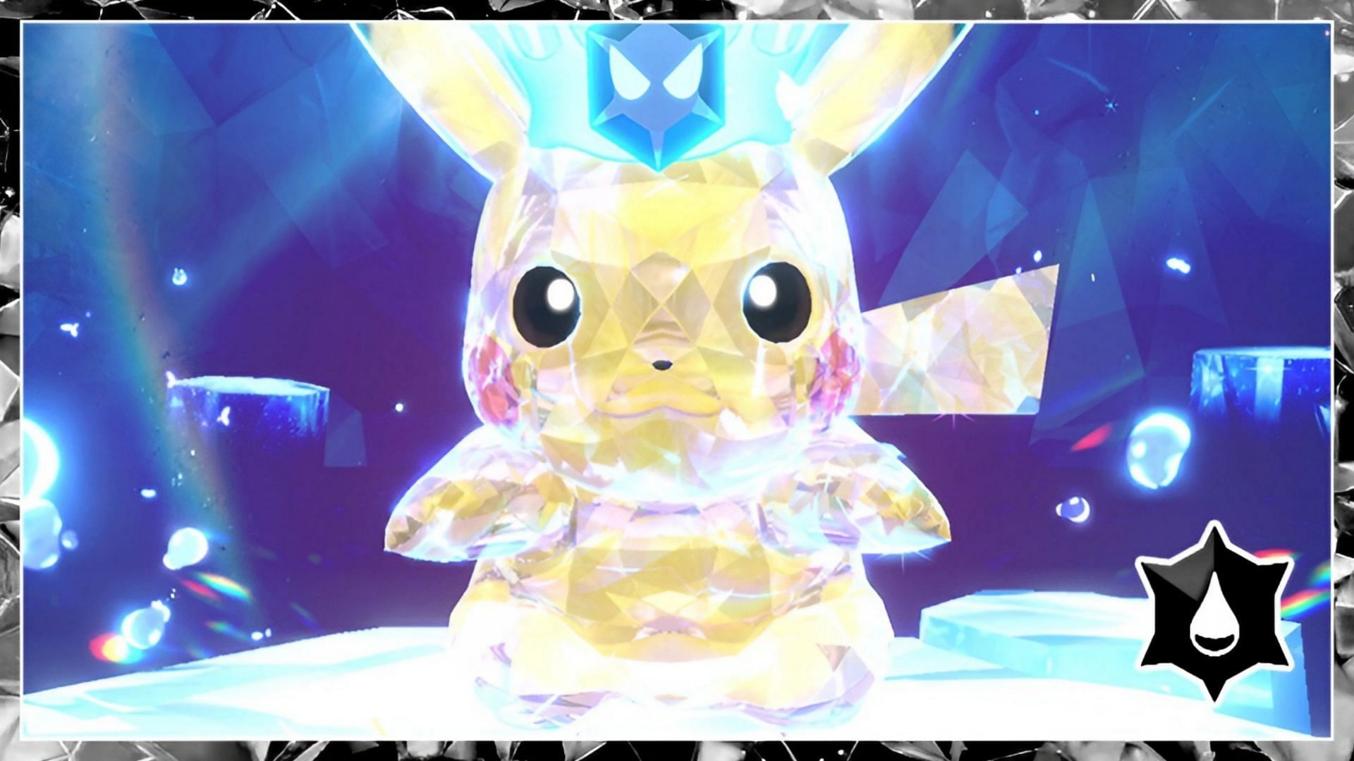 Pikachu in Tera Raids (Image via The Pokemon Company)