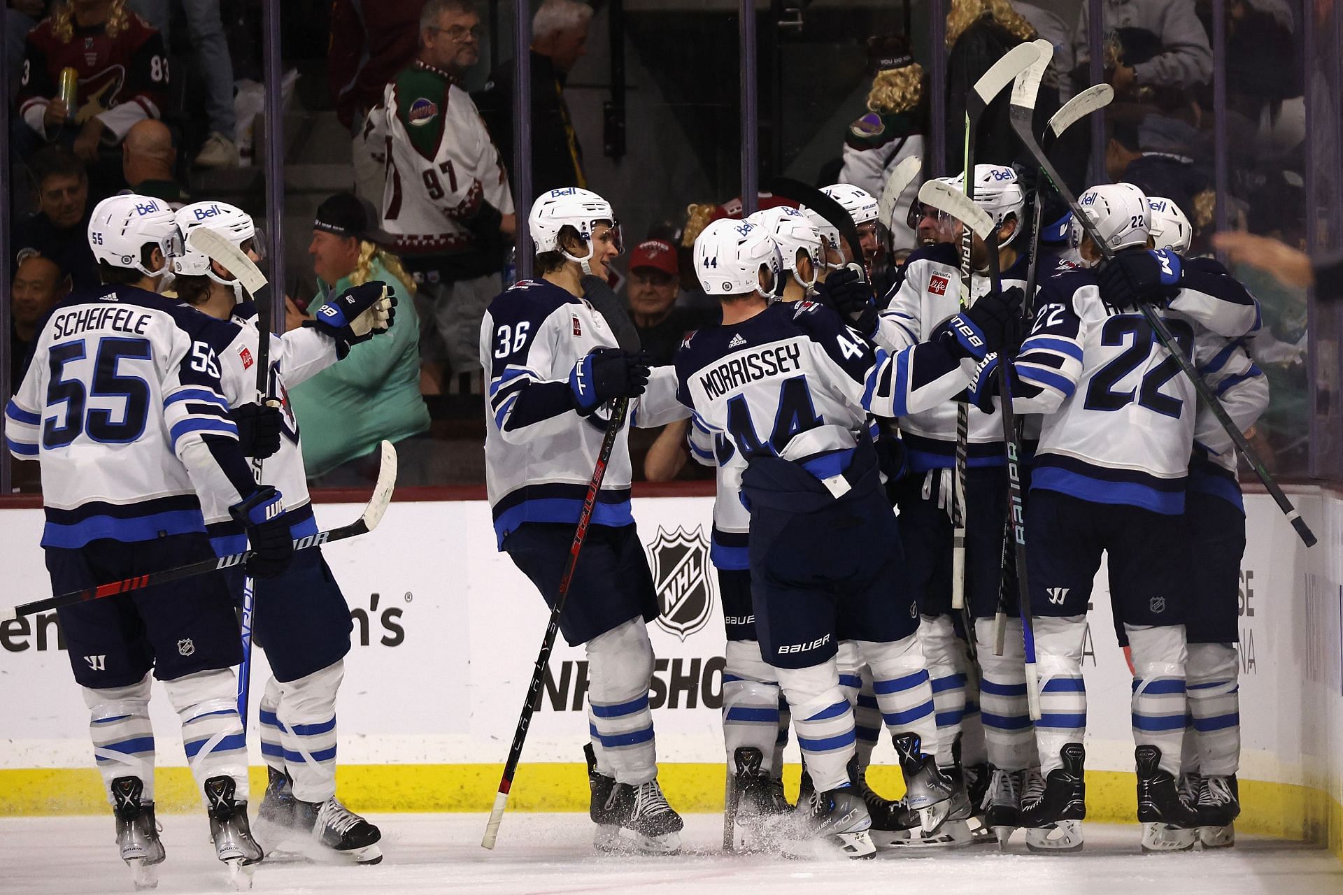 Winnipeg Jets v Arizona Coyotes