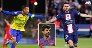 “Number one, for sure” - Pique makes opinion clear as he picks between Lionel Messi and Cristiano Ronaldo in GOAT debate