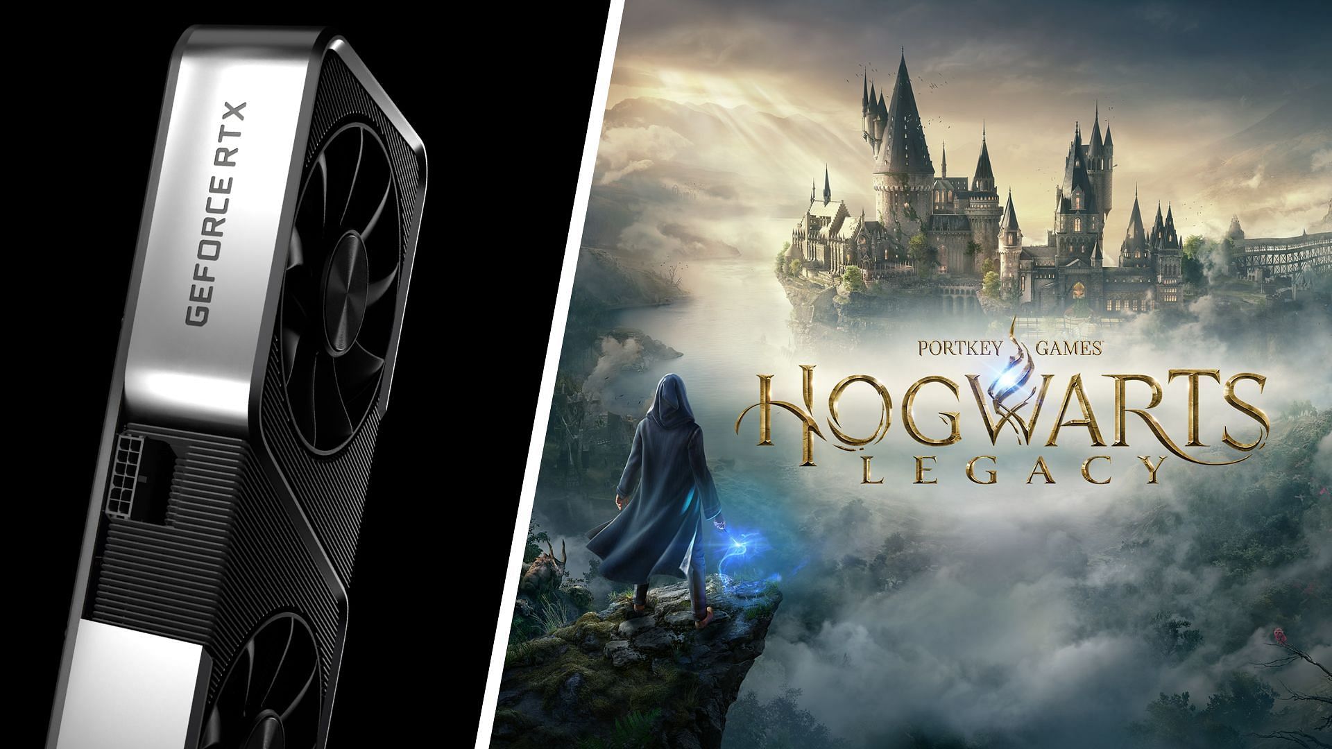 The RTTX 3070 and 3070 Ti are great video cards for Hogwarts Legacy (Image via Sportskeeda)