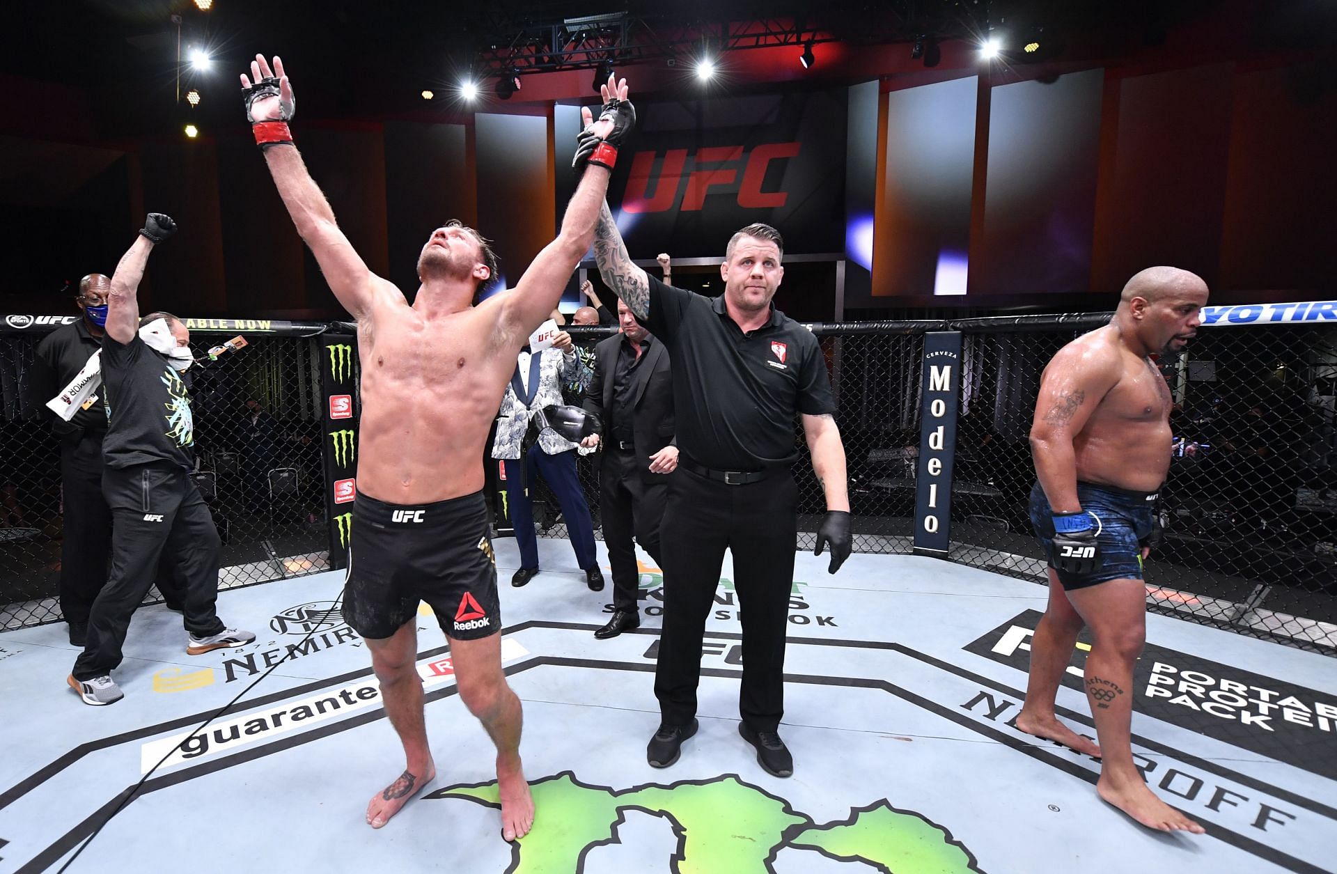 Stipe Miocic has more UFC heavyweight title defenses than any other fighter