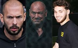 WATCH: Andrew Tate crony and Twitch star Adin Ross present at octagon-side for UFC Vegas 68