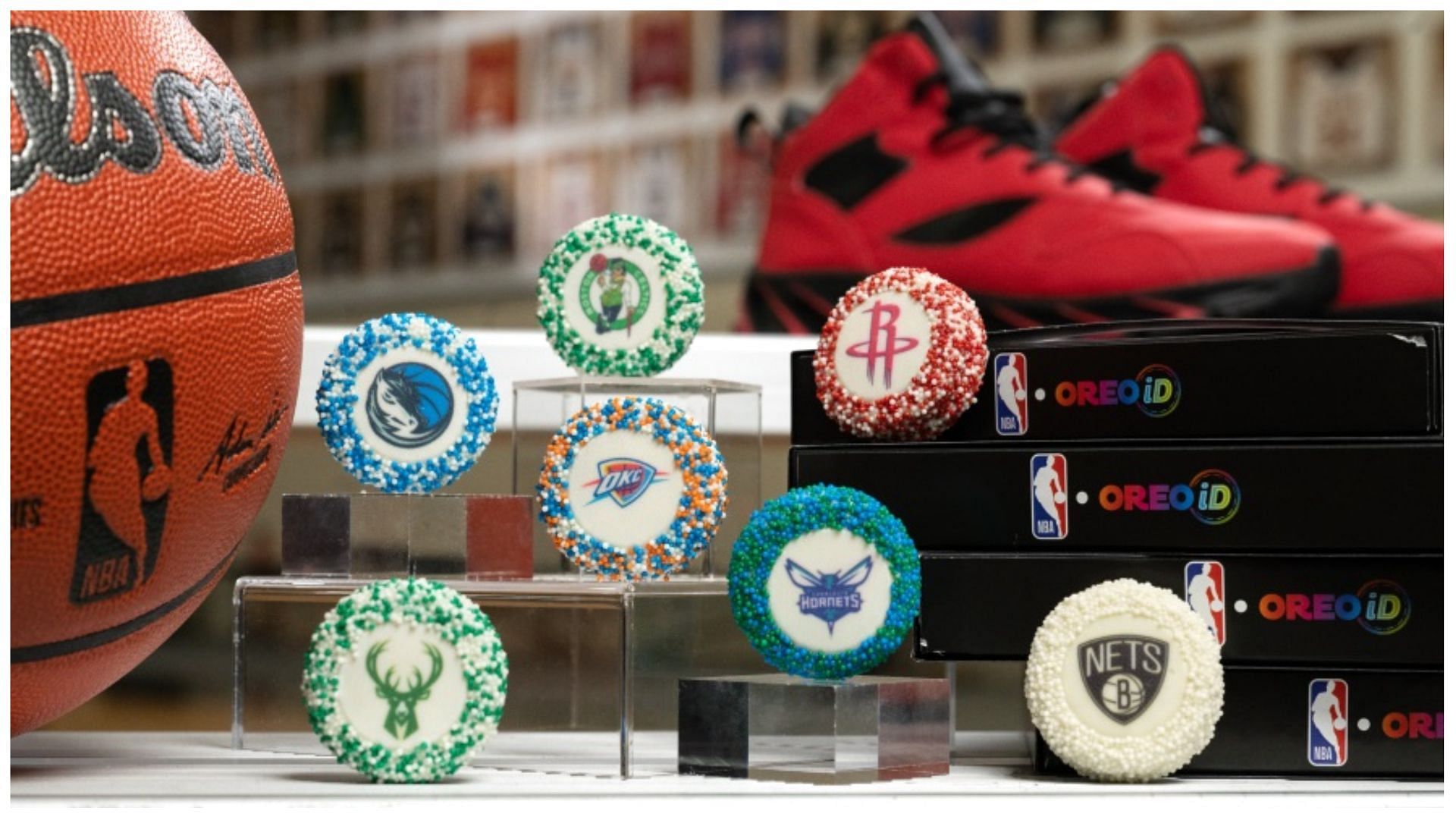 The all new NBA x OREOiD custom cookies! (Image via NBA x OREOiD) 