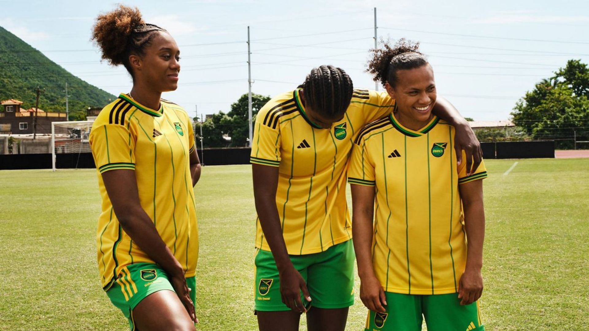 Adidas x Jamaican Football Federation team jersey collection (Image via Adidas)