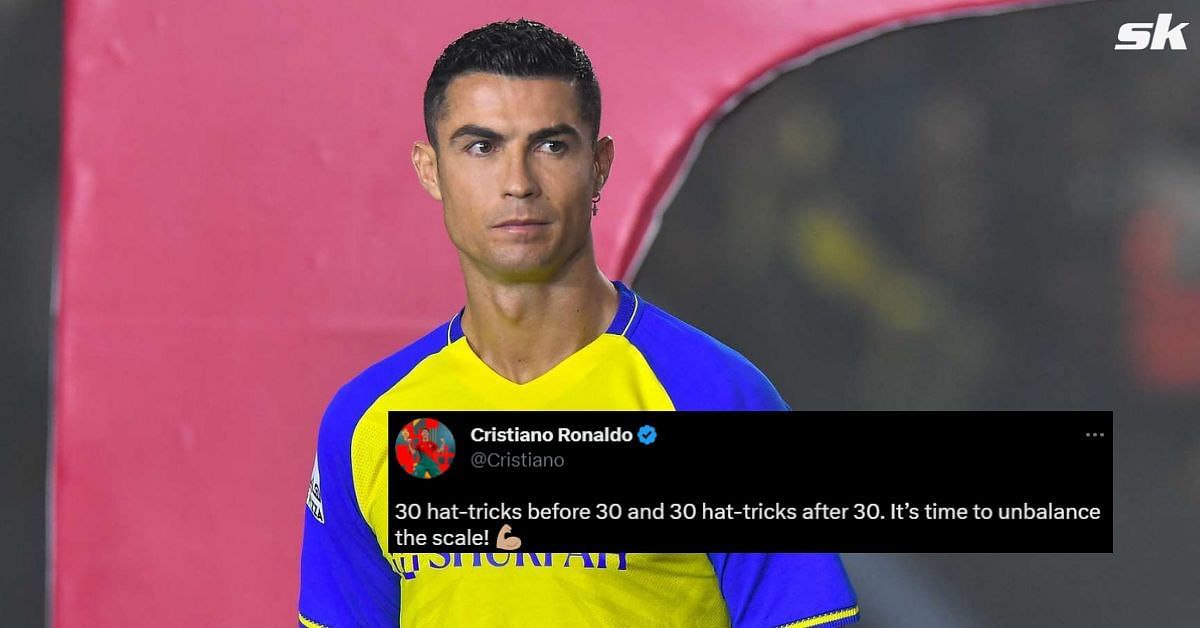 Cristiano Ronaldo reacted to latest hat-trick
