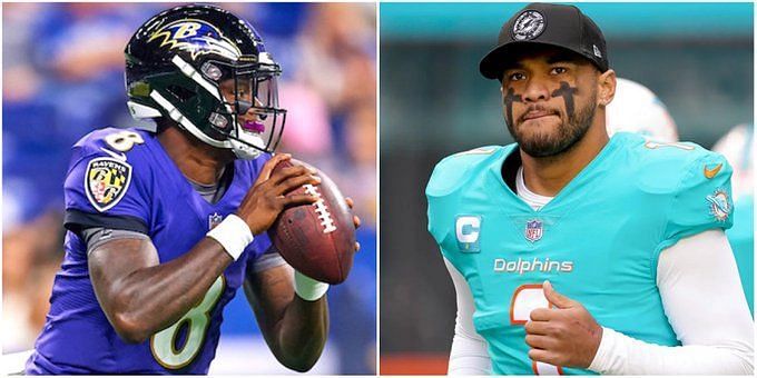 Lamar Jackson Likes Tweet Showing QB in Dolphins Uniform amid