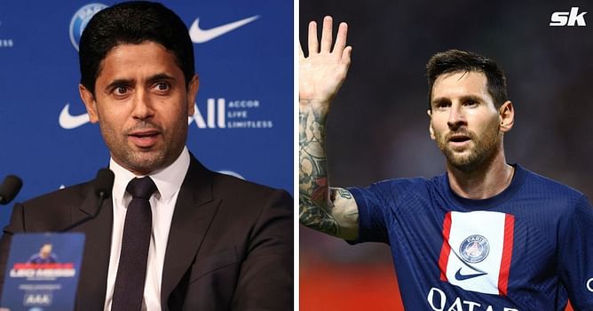 PSG chief Nasser Al-Khelaifi prepared to offer blank cheque to secure signing that could be even bigger than Lionel Messi: Reports