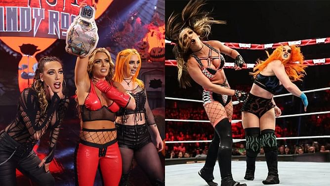 Mandy Rose tweets a four-word message to Toxic Attraction after their title match at Vengeance Day