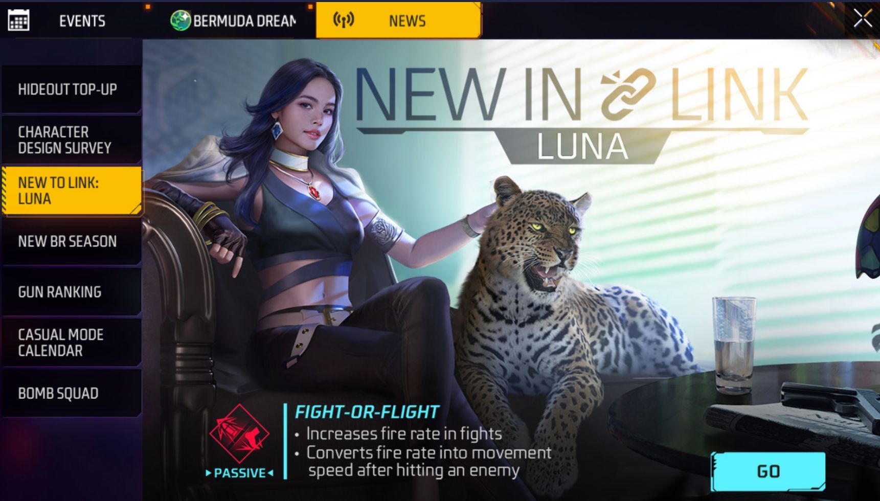 Luna नया कैरेक्टर है (Image via Garena)