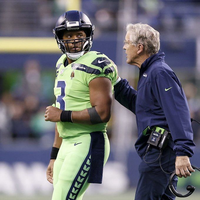 Russell Wilson denies asking Seahawks to fire Pete Carroll, GM