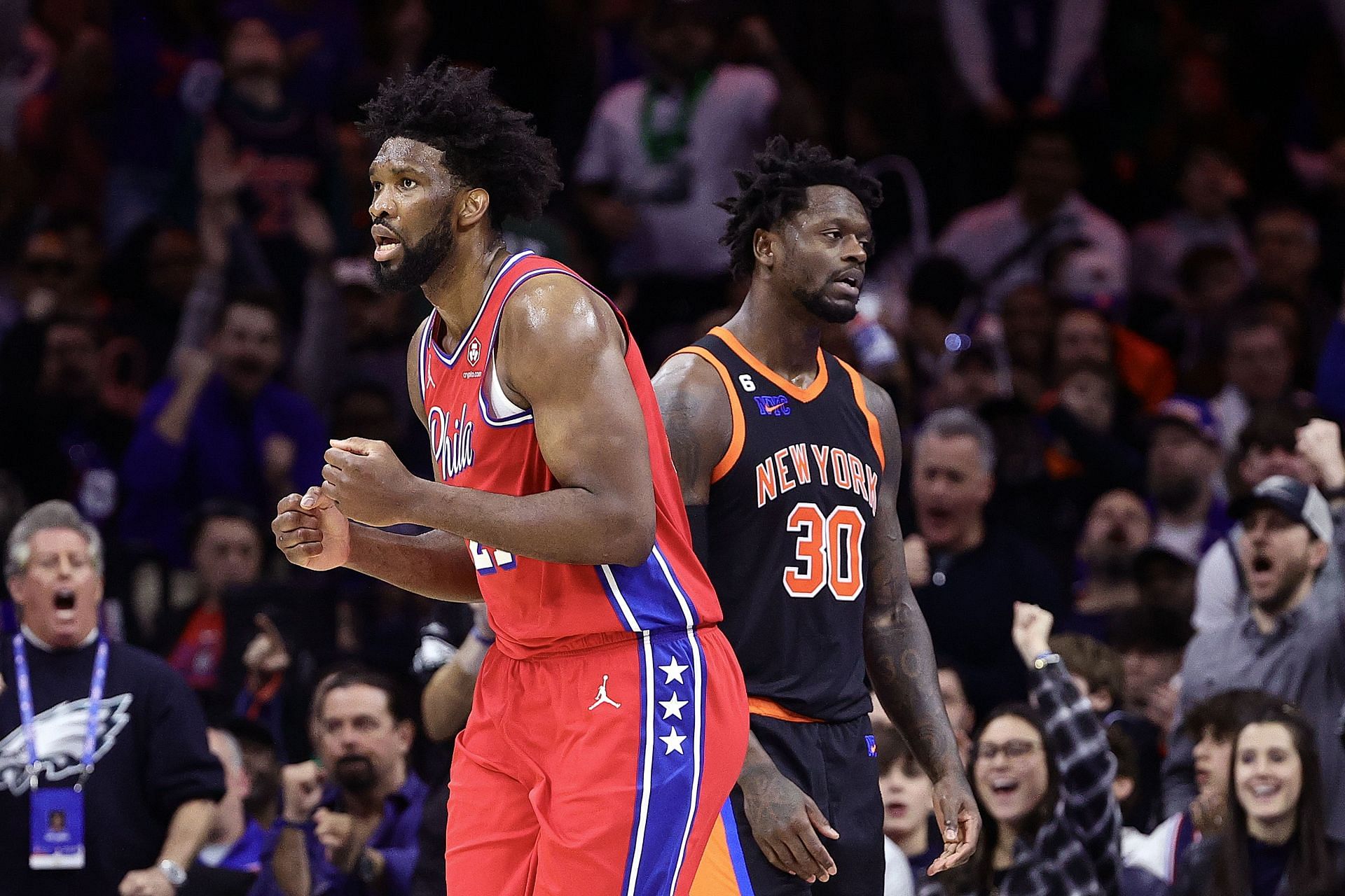 Embiid is one of the best players in the NBA right now (Image via Getty Images)