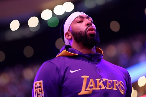 Los Angeles Lakers forward Anthony Davis