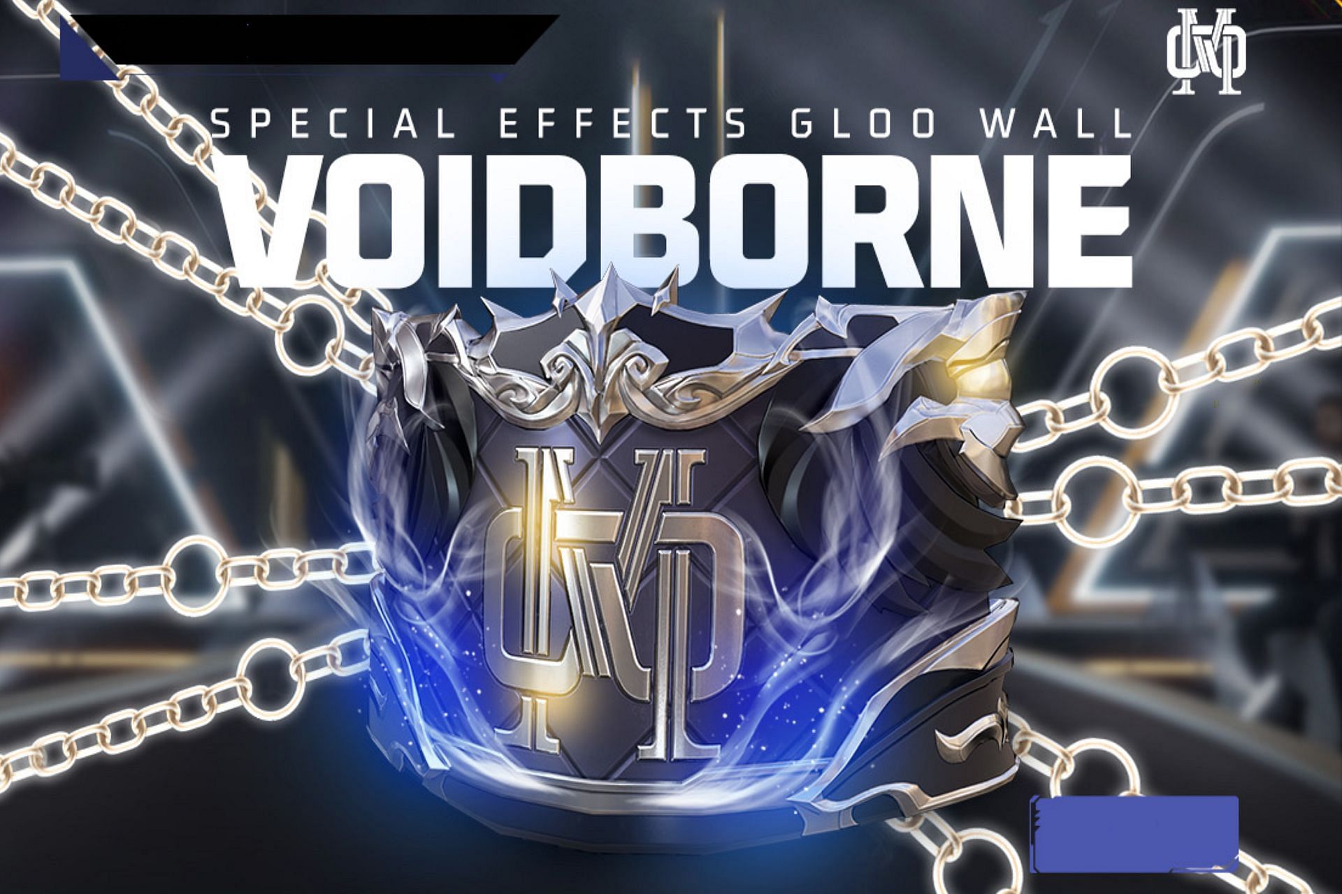 New Voidborne Gloo Wall skin is now available in Free Fire MAX (Image via Garena)