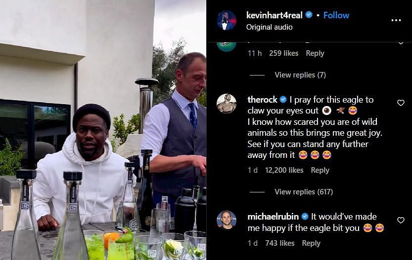 Dwayne Johnson&#039;s response to Kevin Hart