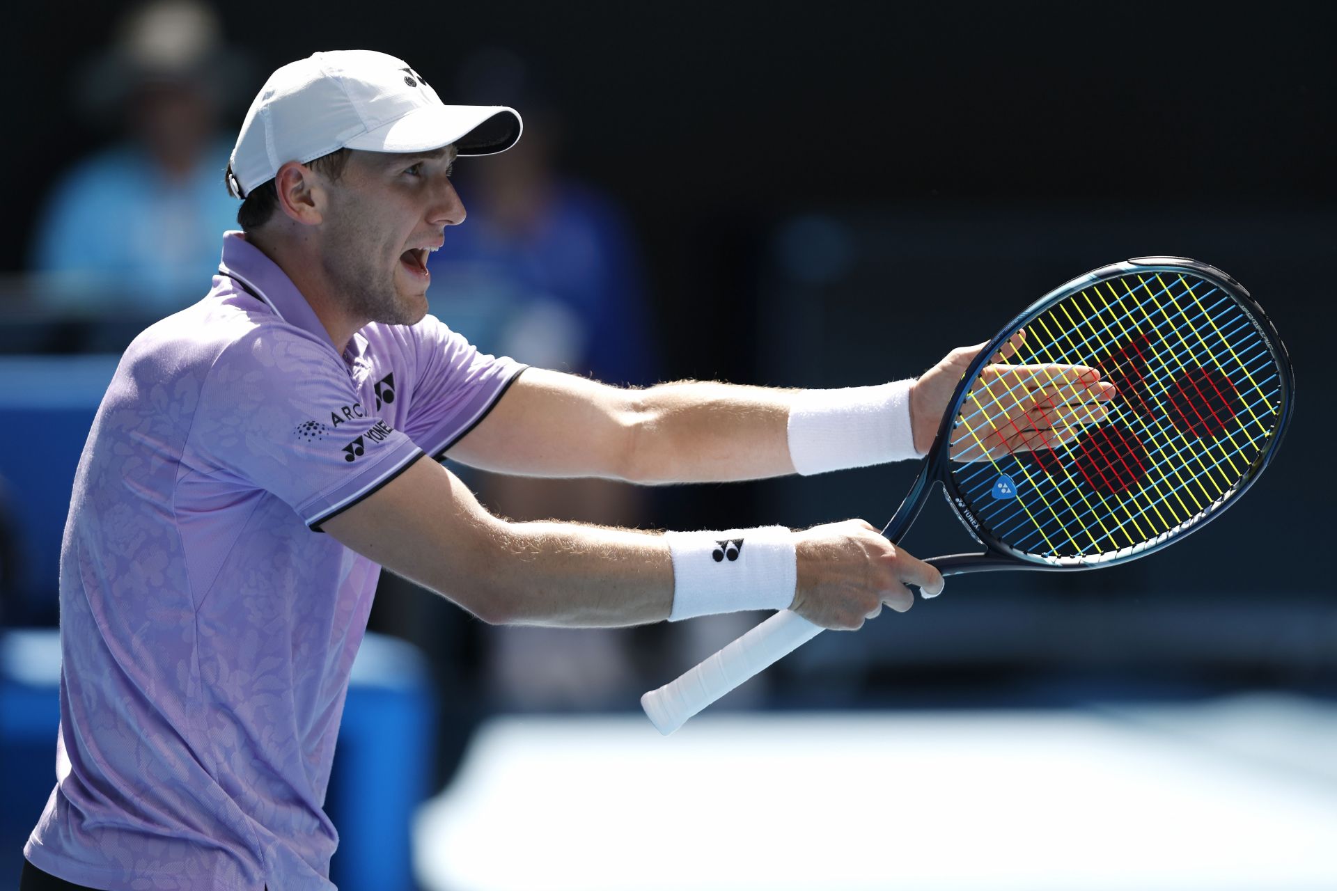 World No. 4 Casper Ruud is the highest-ranked player in the 2023 Davis Cup qualifiers. PC: Getty Images