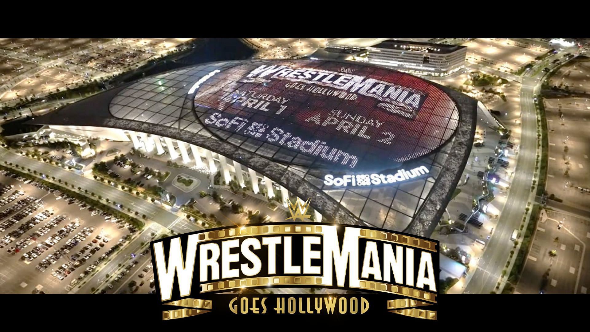 WrestleMania 39 will take place inside SoFi Stadium in Inglewood, CA