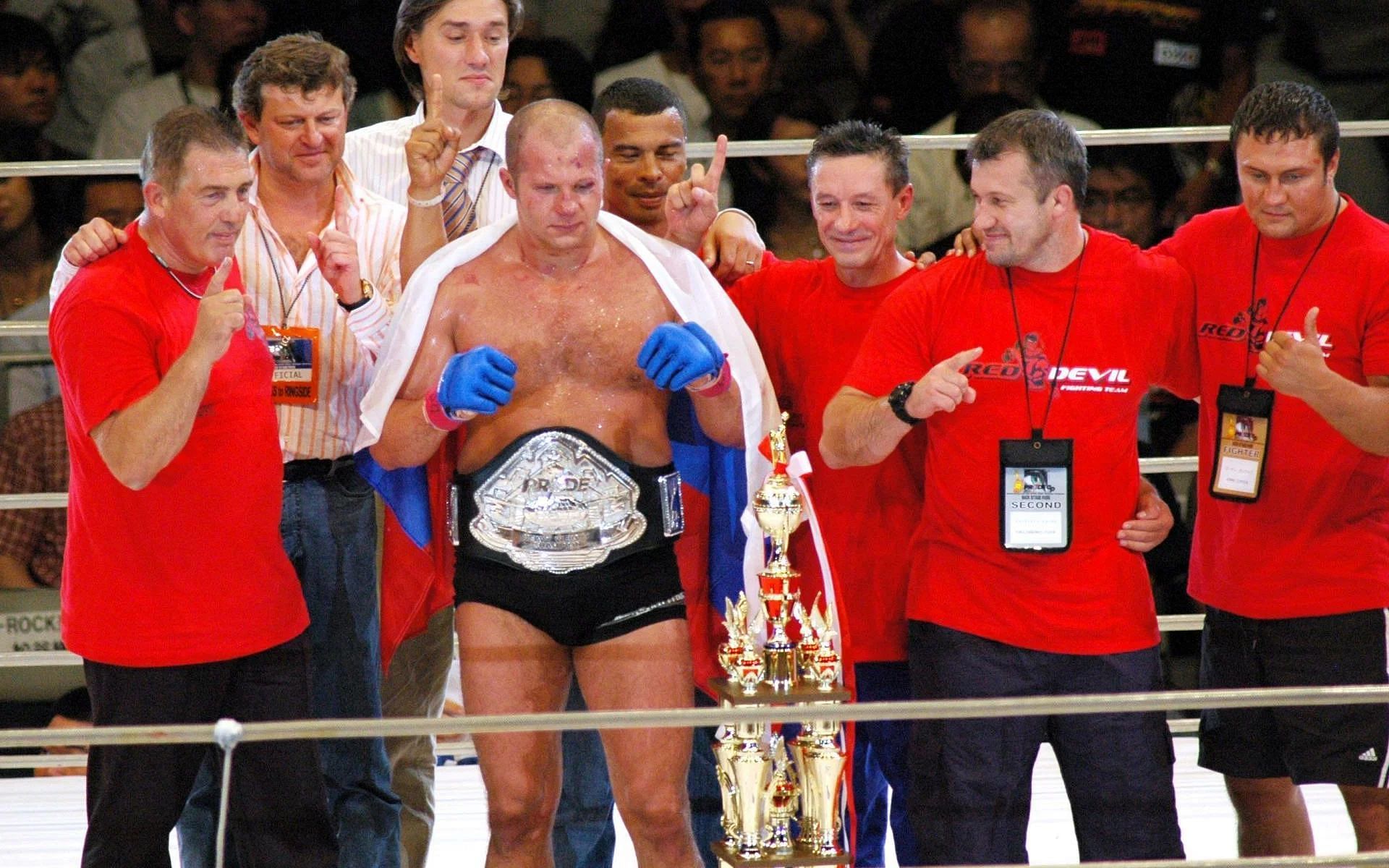 Fedor Emelianenko will hope to add to his legend when he fights for Bellator gold this weekend