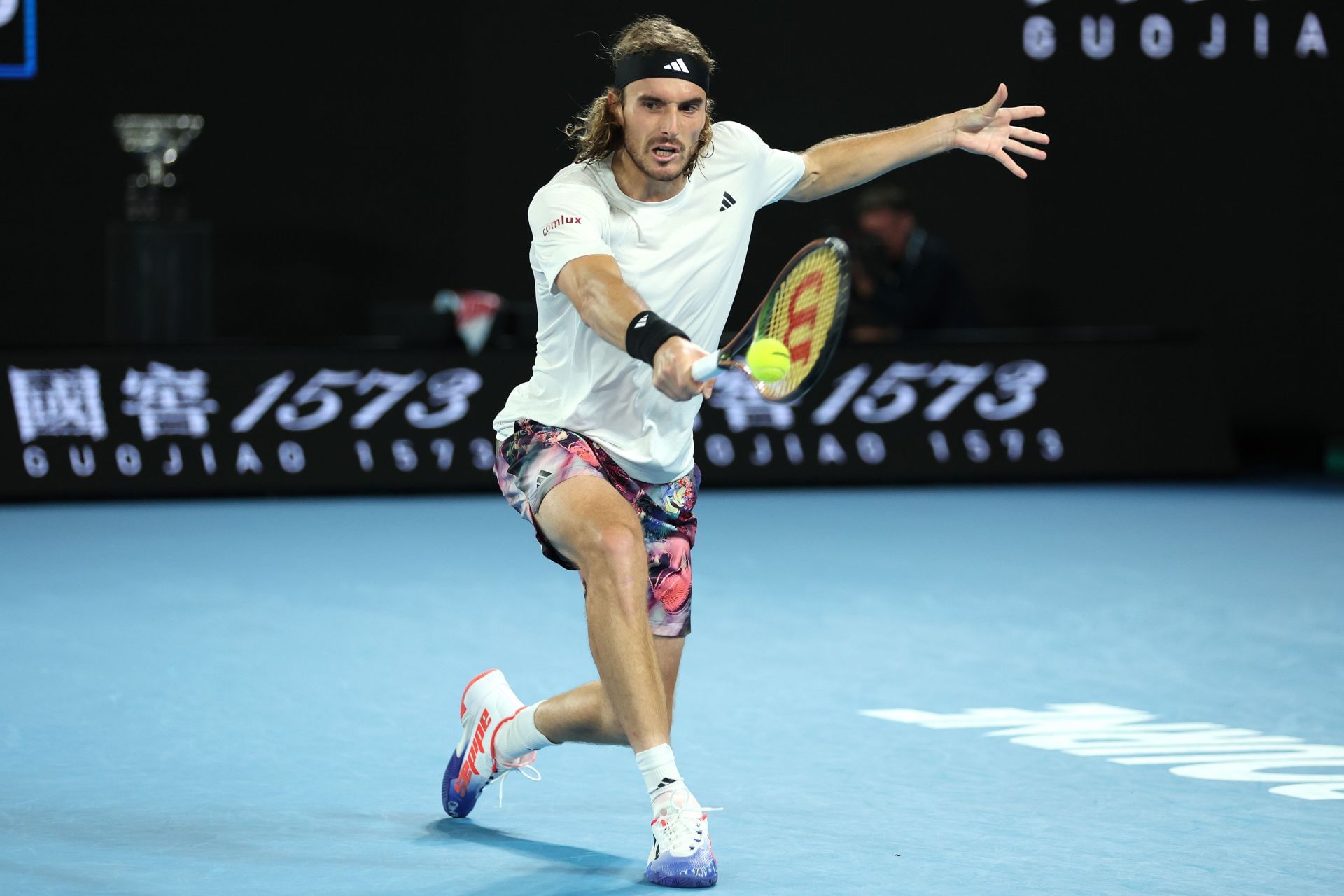 Stefanos Tsitsipas at the 2023 Australian Open