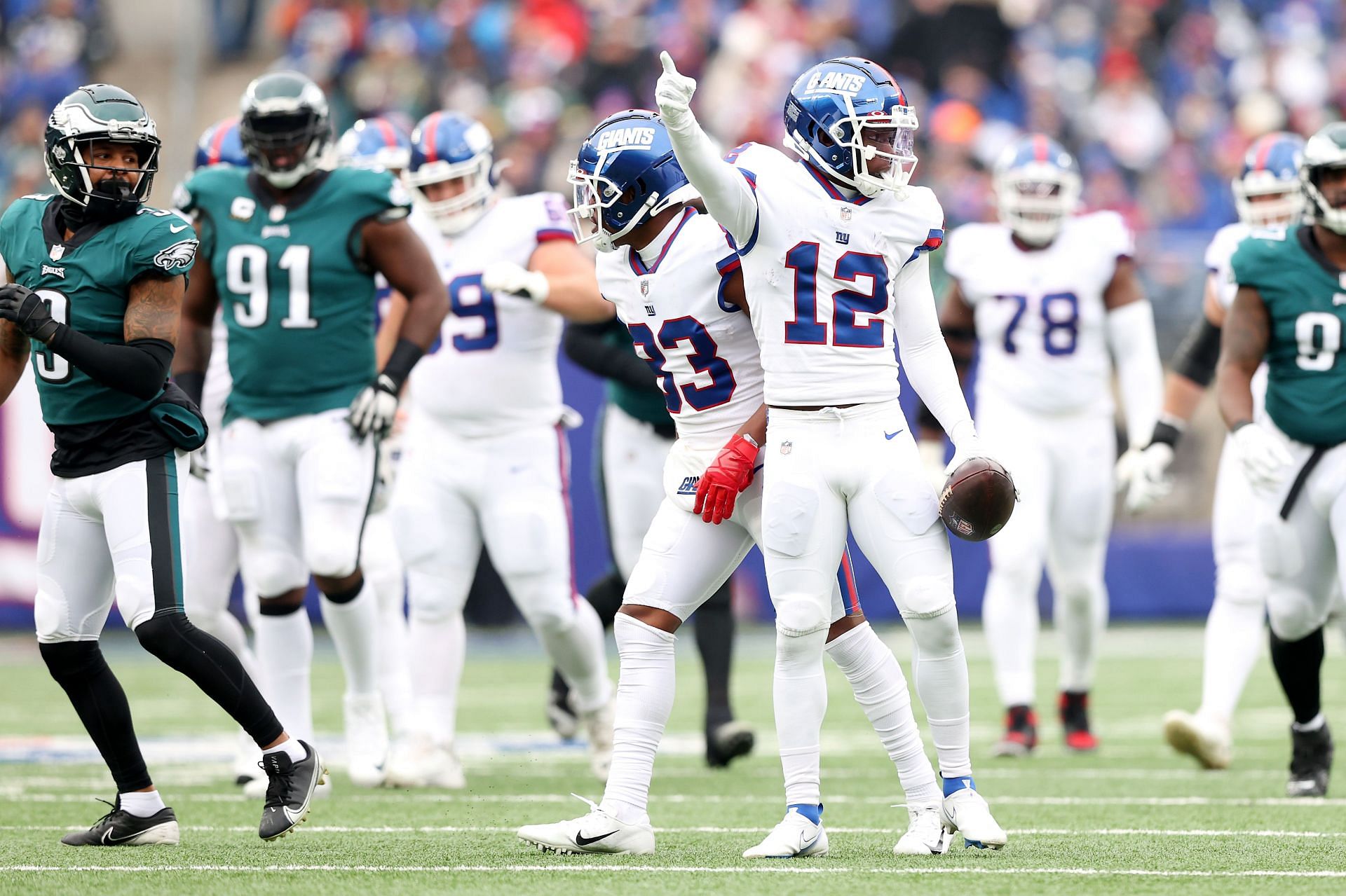 Philadelphia Eagles v New York Giants