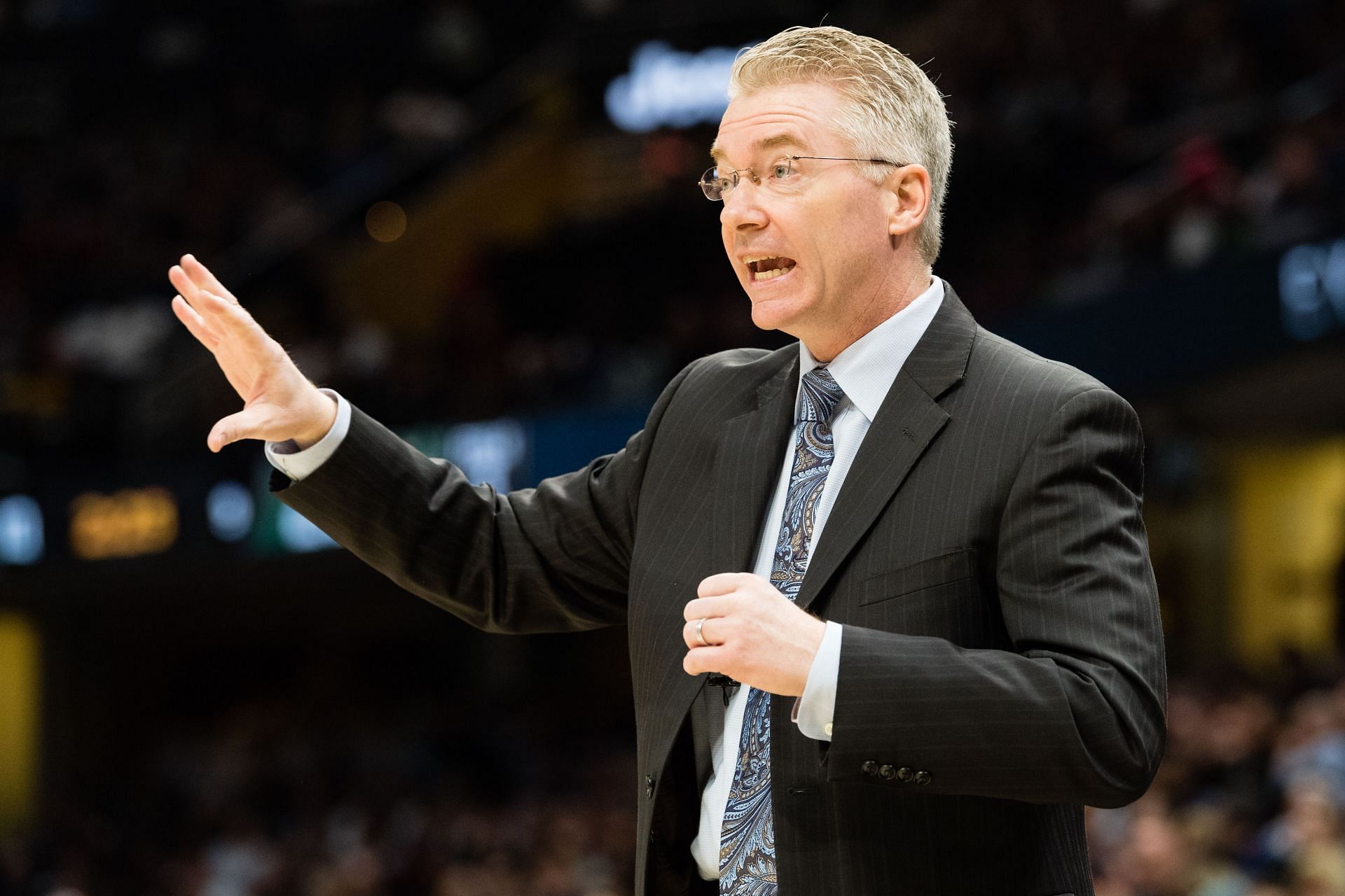 Joe Prunty of the Atlanta Hawks