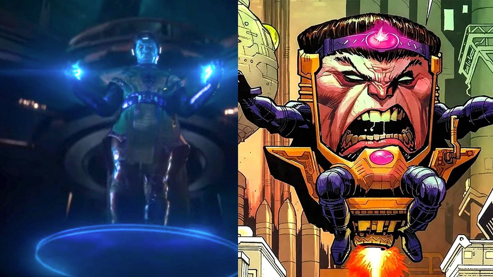 Kang and MODOK in Ant-Man 3 (Image via Marvel)