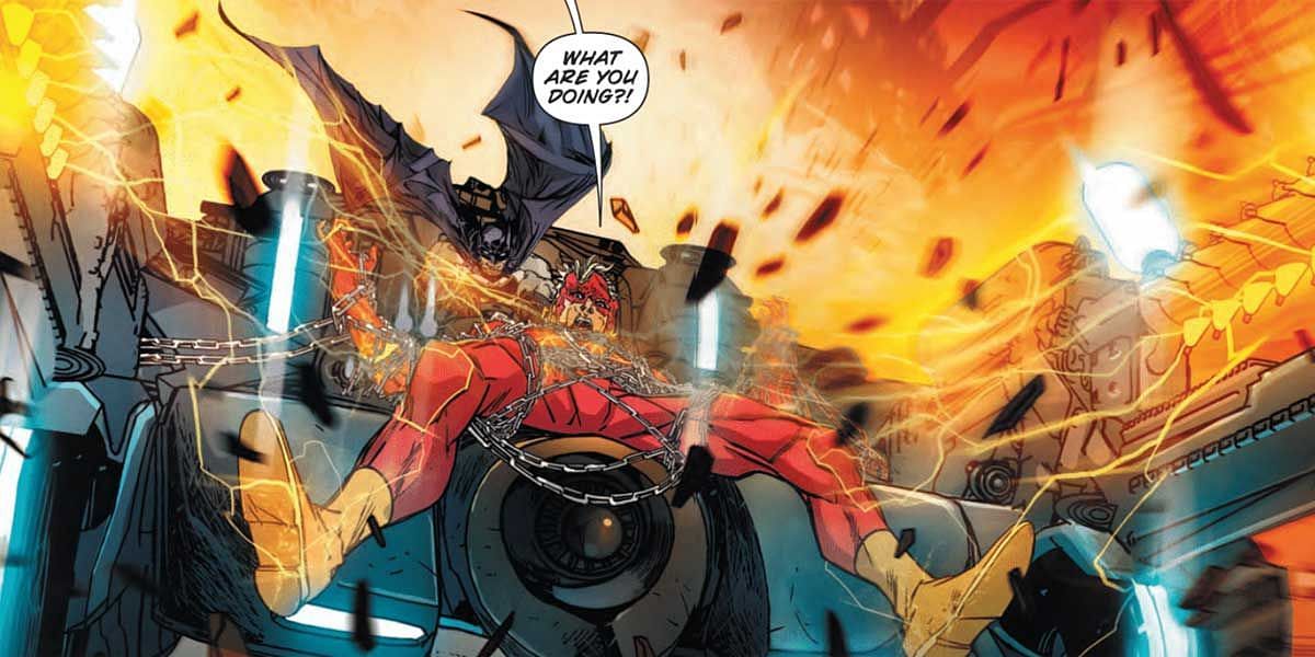 The dangers of obsession and unchecked power in Dark Knights: Metal (Image via DC Comics)