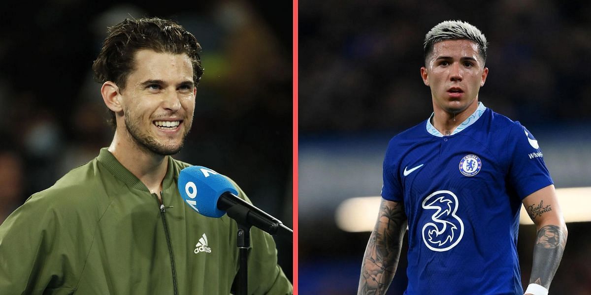 Dominic Thiem opens up about Argentine star Enzo Fernandez joining his favorite club Chelsea.
