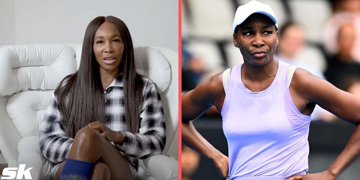 Venus Williams suffered a hamstring injury at the ASB Classic