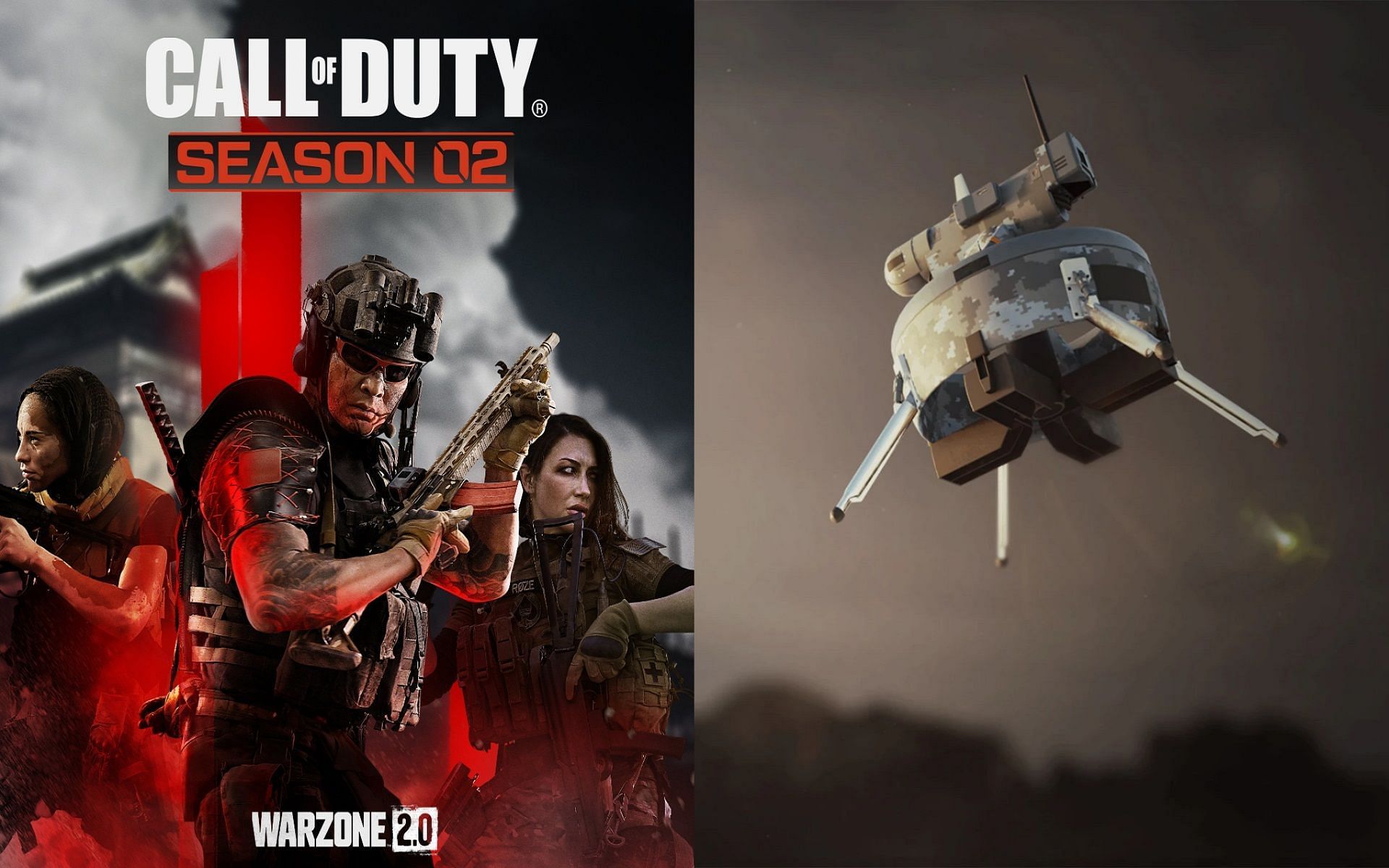 The process of getting Counter UAV in Warzone 2 Season 2 (Images via Activision)