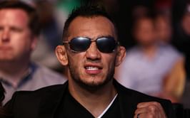 WATCH: Tony Ferguson posts wholesome video of getting tripped over by his dogs