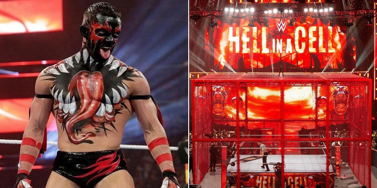 Finn Balor was set to compete inside Hell in a Cell